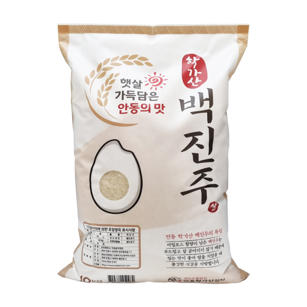 안동학가산김치&예조청 본사 학가산 백진주쌀 10kg